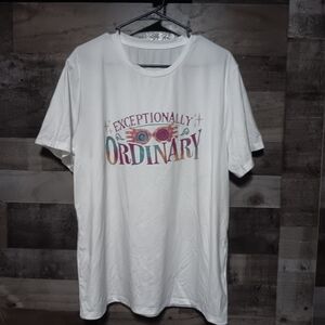 Harry Potter White Short Sleeve Tee with Graphic Design